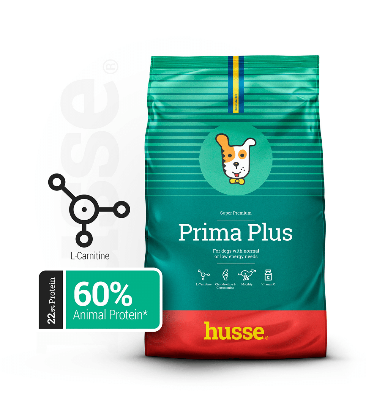 Croquettes pour chien à activité normale | Prima Plus