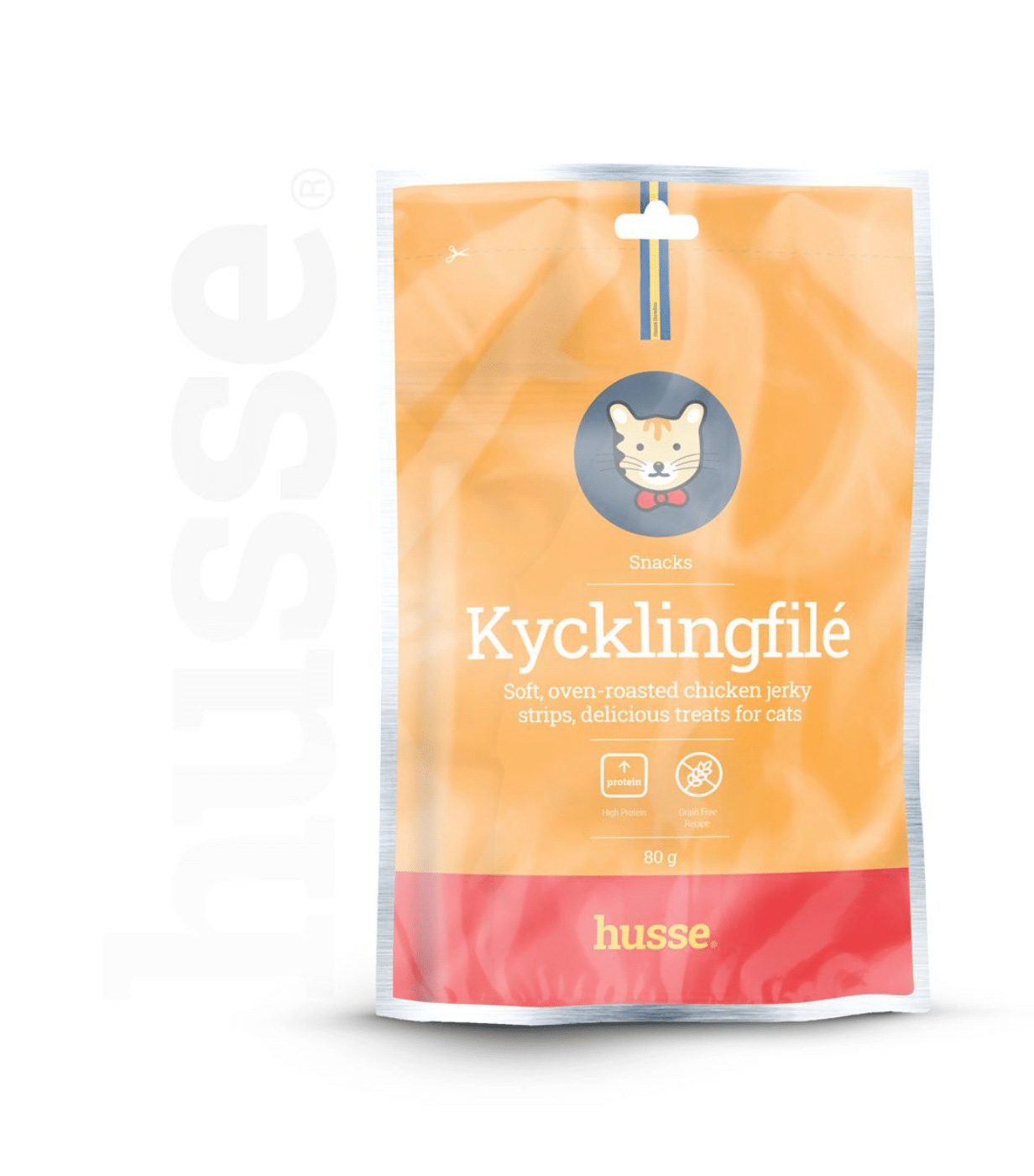 Friandises au poulet pour chat | Kycklingfilé – 80 g