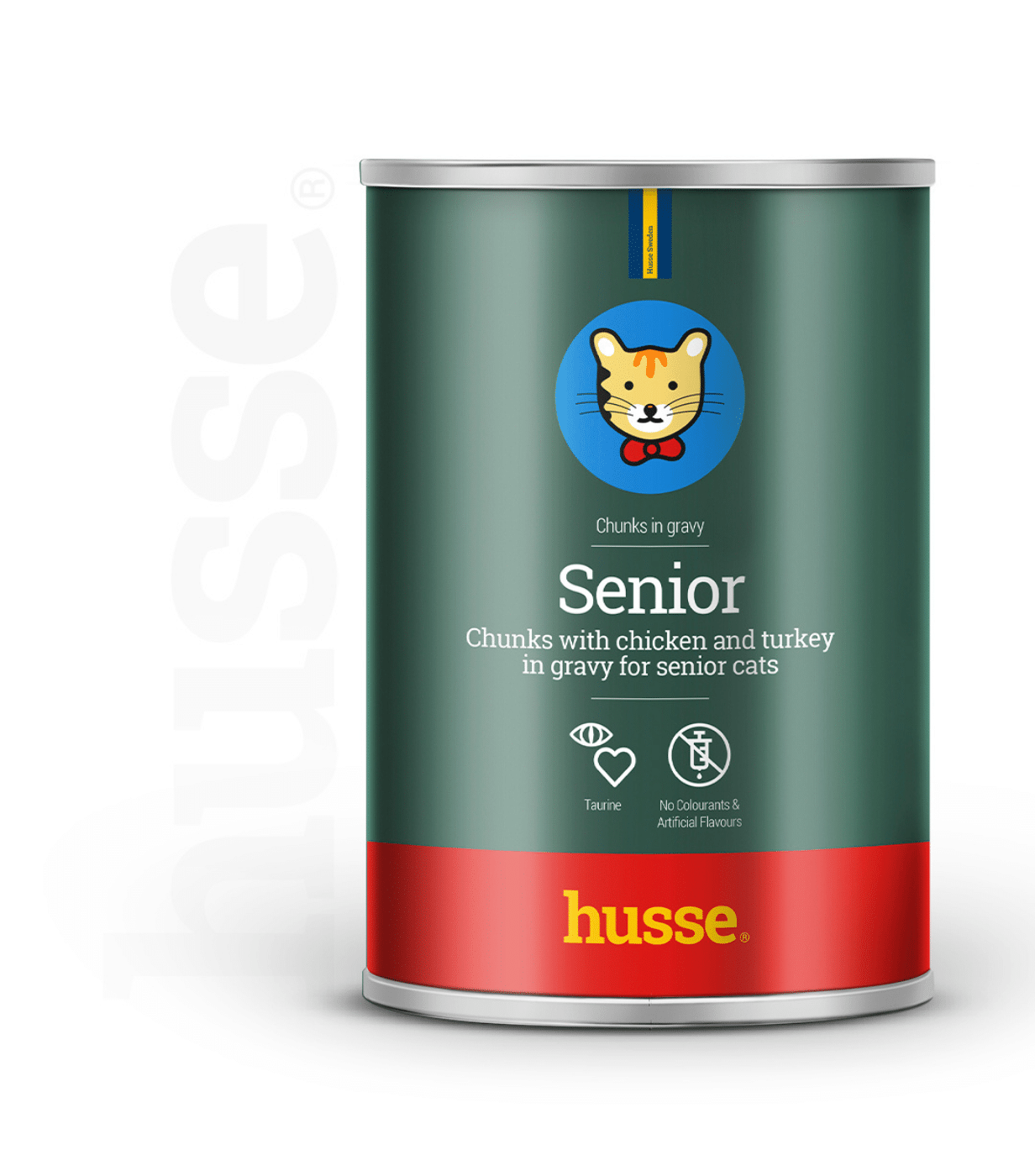 Morceaux de poulet/dinde en sauce  pour chat | Senior