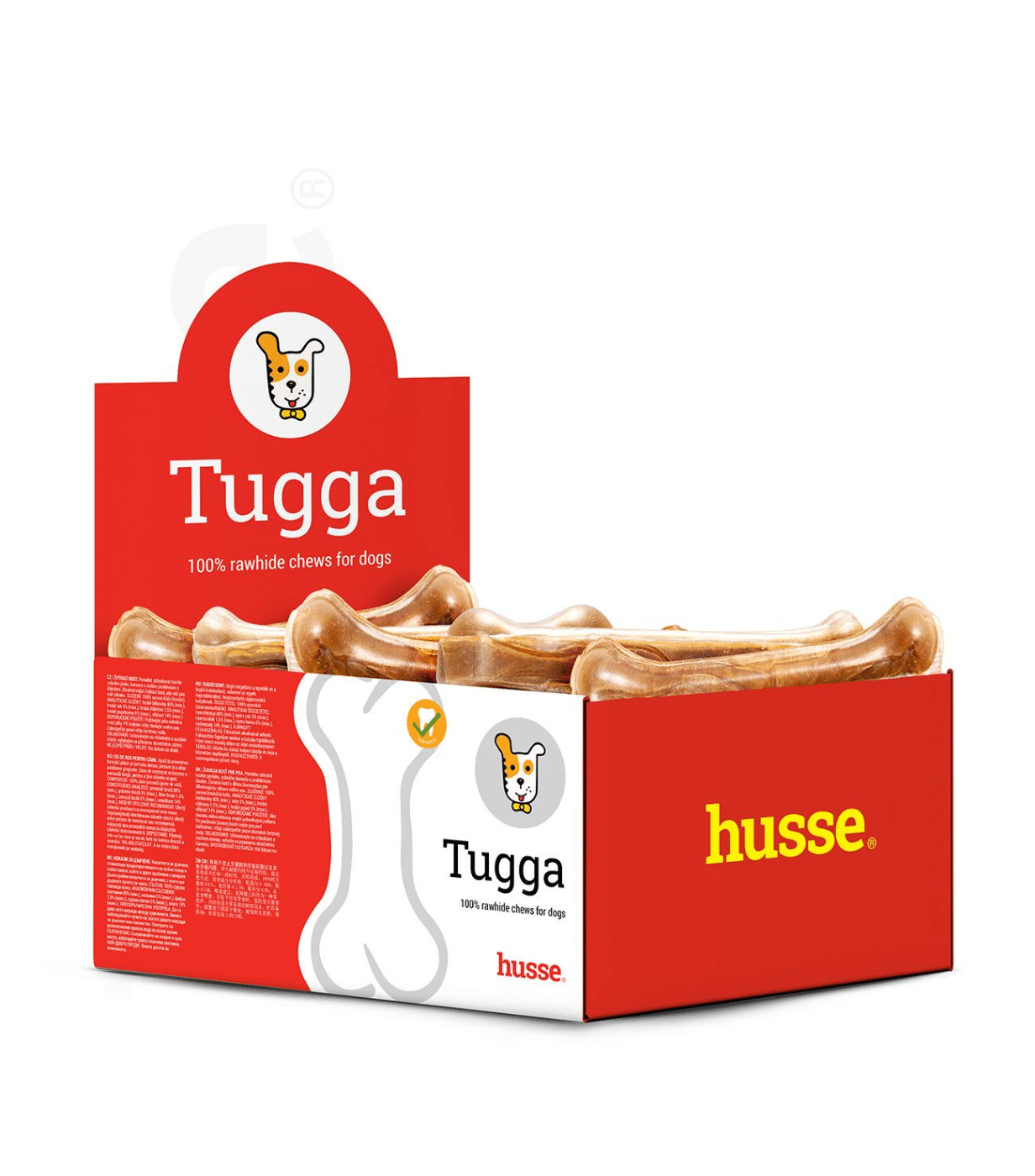 Os à mâcher noués pour chien | Tugga pressed bones