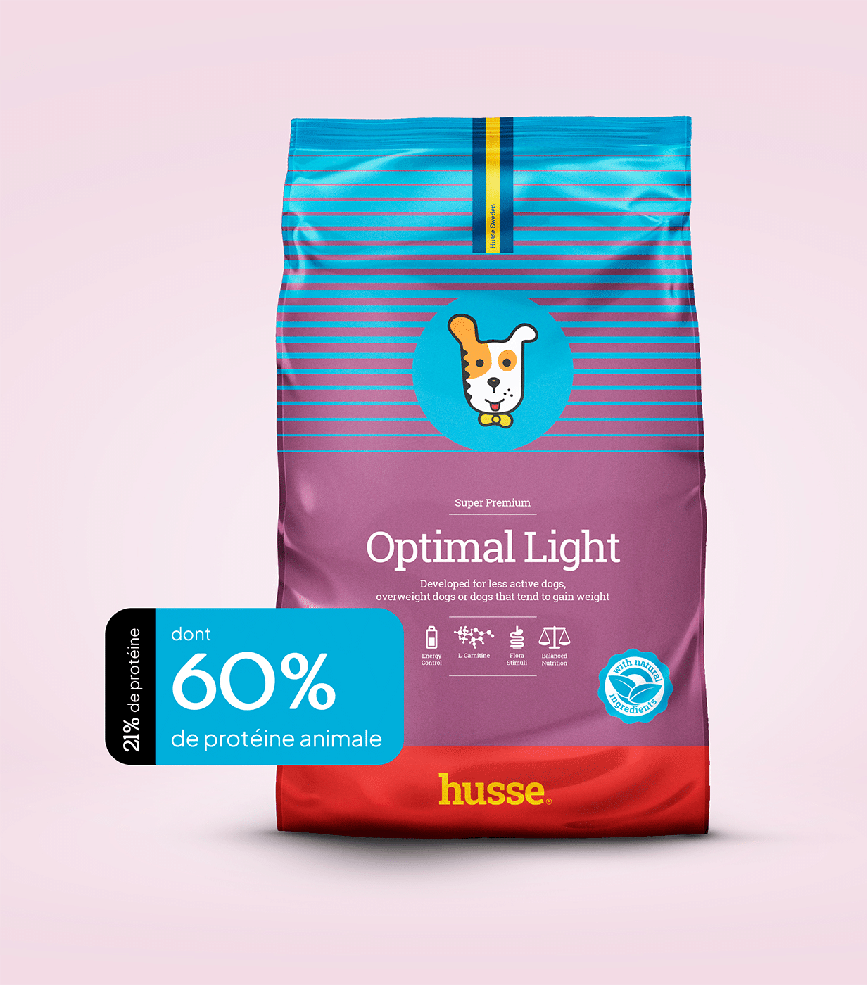 Croquettes pour chien en surpoids | Optimal Light